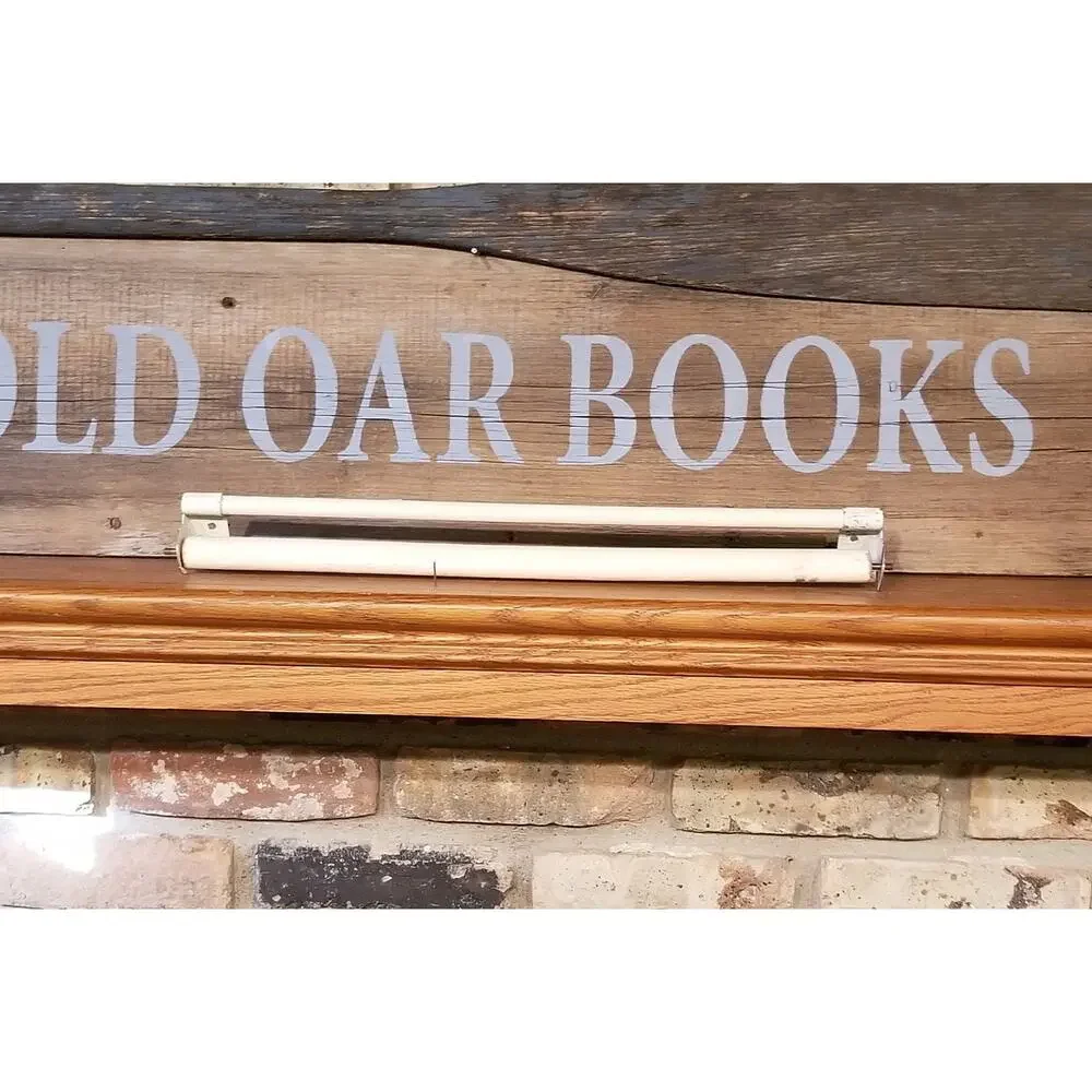 Vintage Wood Spindle Towel Rack, White Painted Wall Mount Farmhouse Bathroom